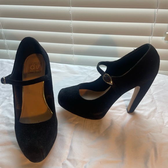 Black marry jane high heels - Picture 1 of 6